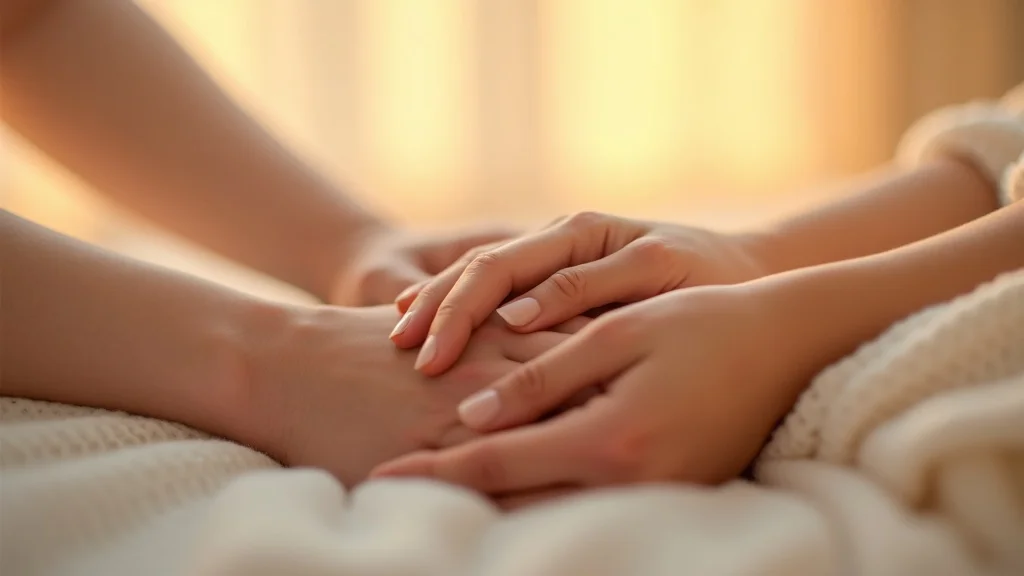 Infidelity counselling in Henfield - supportive hands, resting together